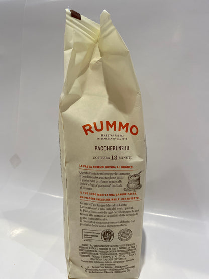 Rummo - Paccheri #111 - Pasta - 500g (17.6 oz)