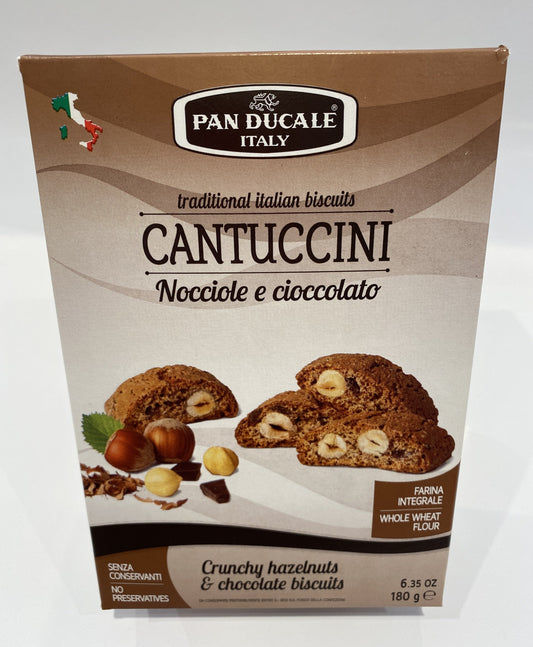 Pan Ducale Italy - Cantuccini Nocciole e Cioccolato - 6.35 oz