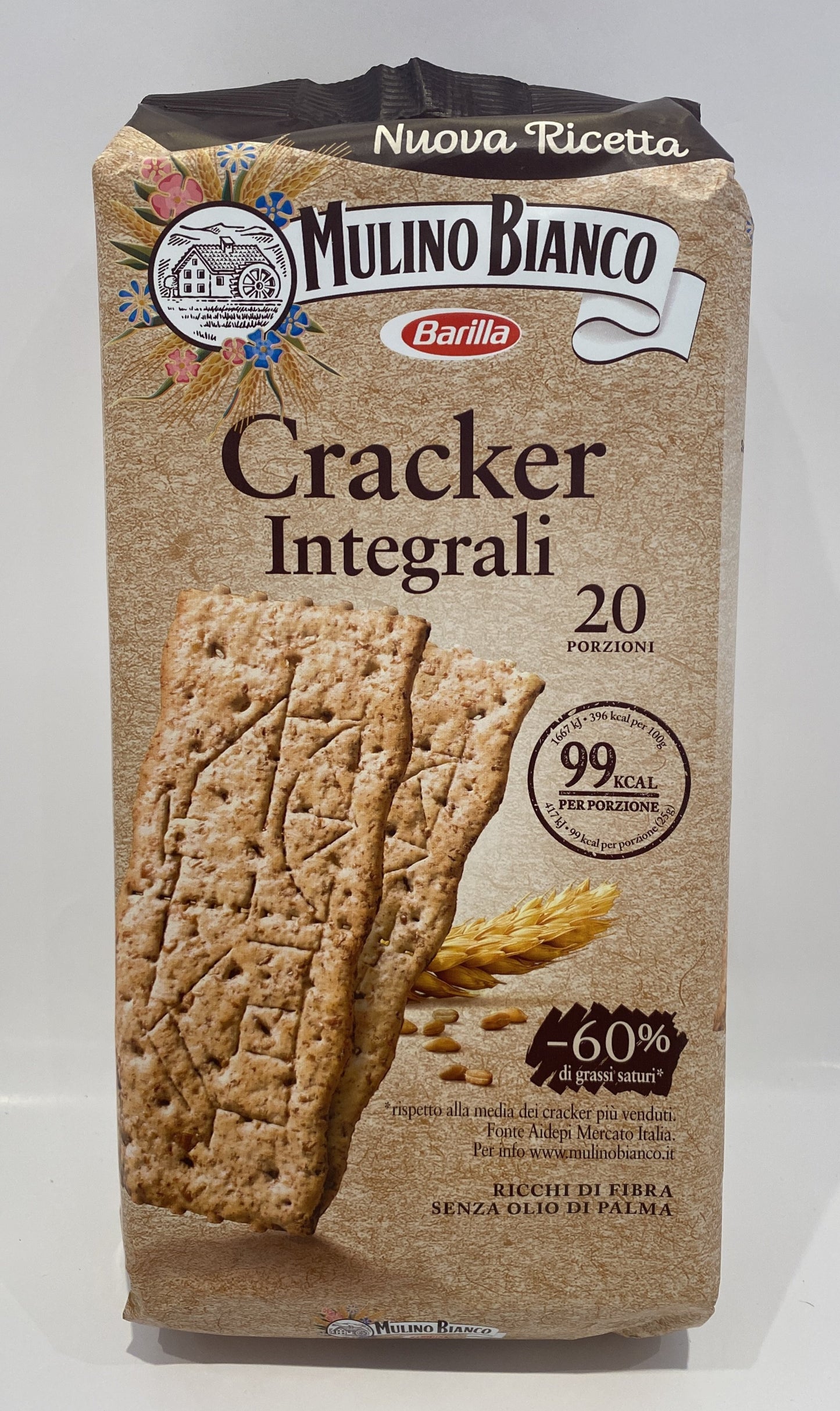 Mulino Bianco - Integrale Cracker - 500g (17.5 oz)