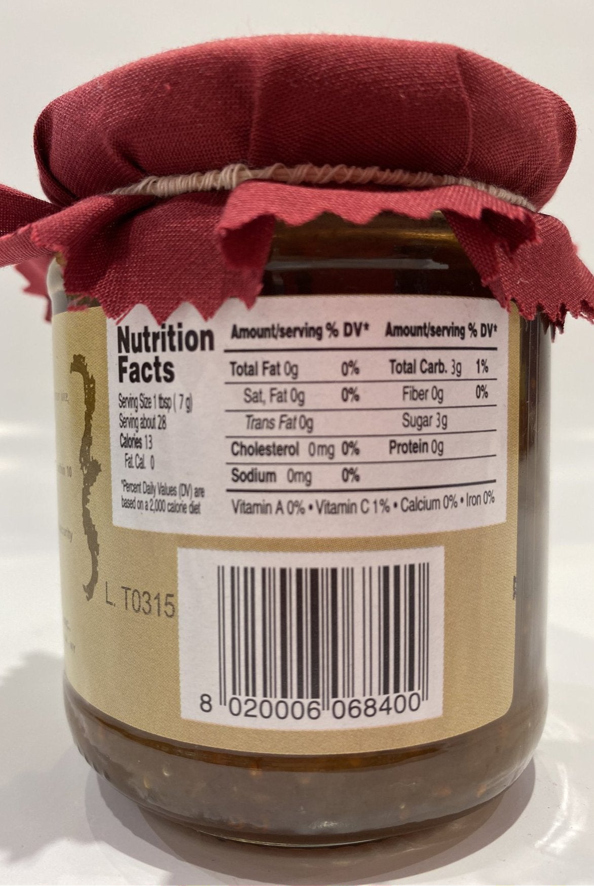 Coluccio - Fig & Acacia Honey Jam - 7.1 oz