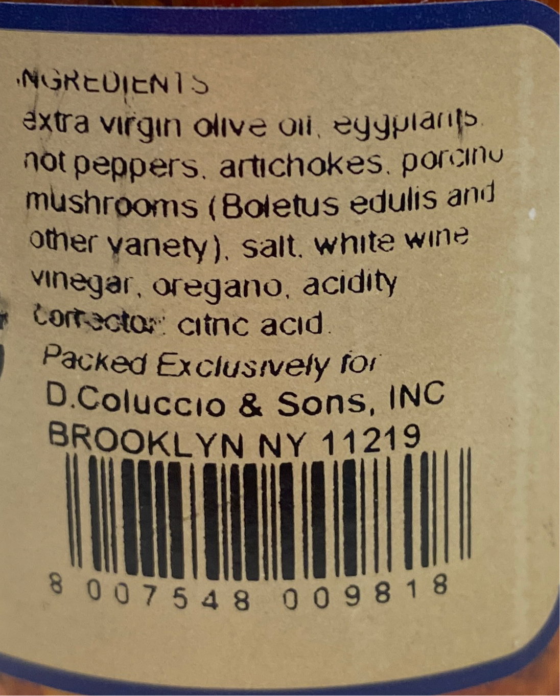 Coluccio - Bomba Calabrese - 6.34 oz