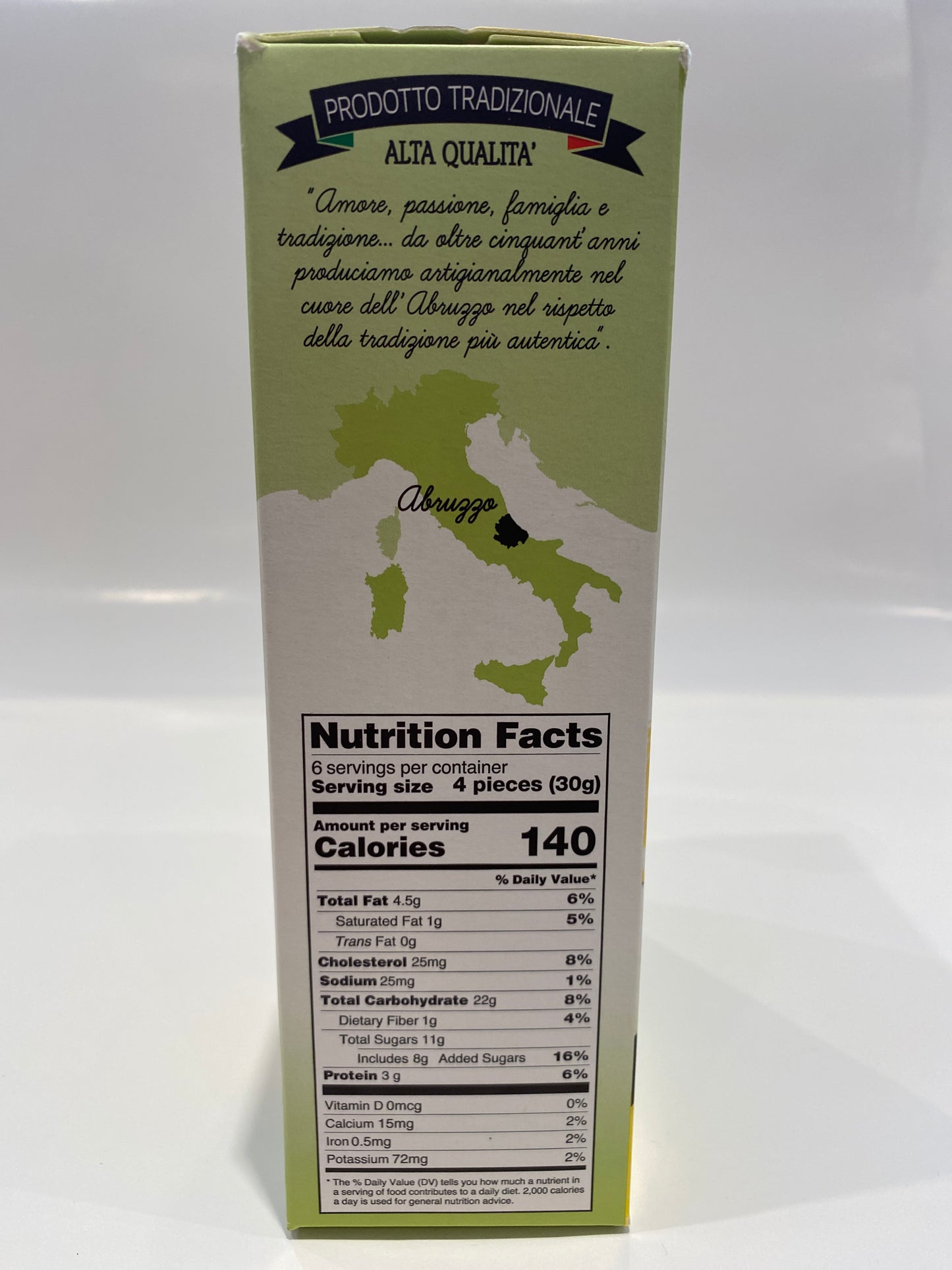 Pan Ducale Italy - Cantuccini Pistacchio e Limone - 6.35 oz