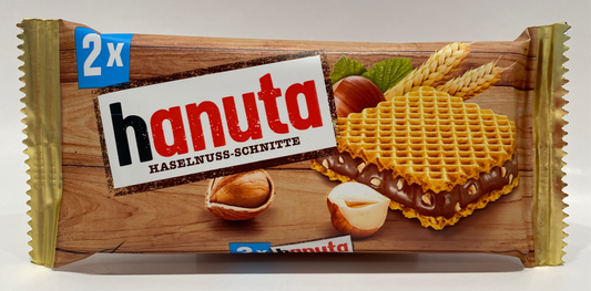 Ferrero - Hanuta Haselnuss Schnitte - 44 Grams (1.55 oz)