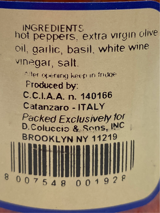 Coluccio - Arrabbiata Sauce - 6.34 oz