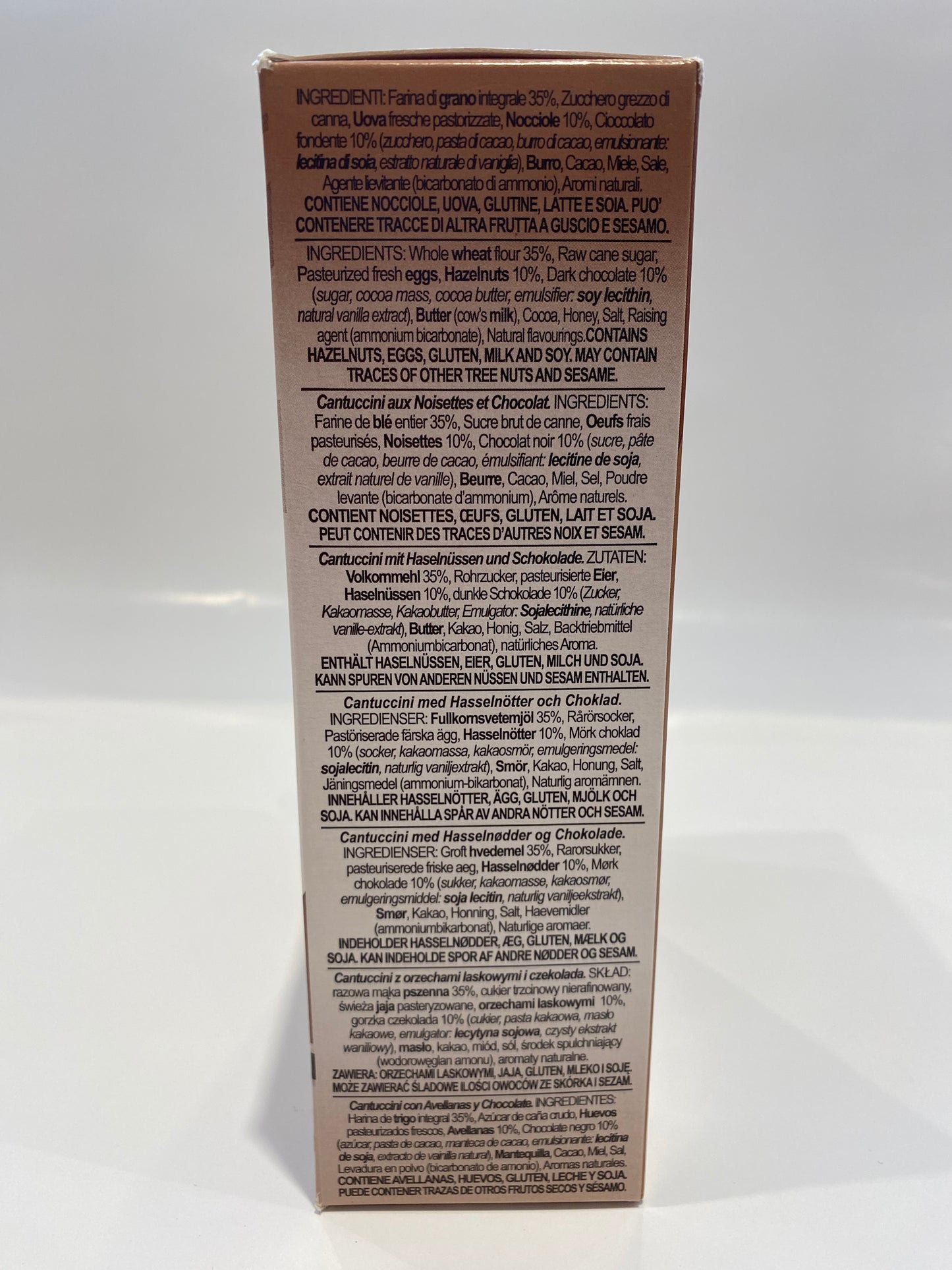 Pan Ducale Italy - Cantuccini Nocciole e Cioccolato - 6.35 oz