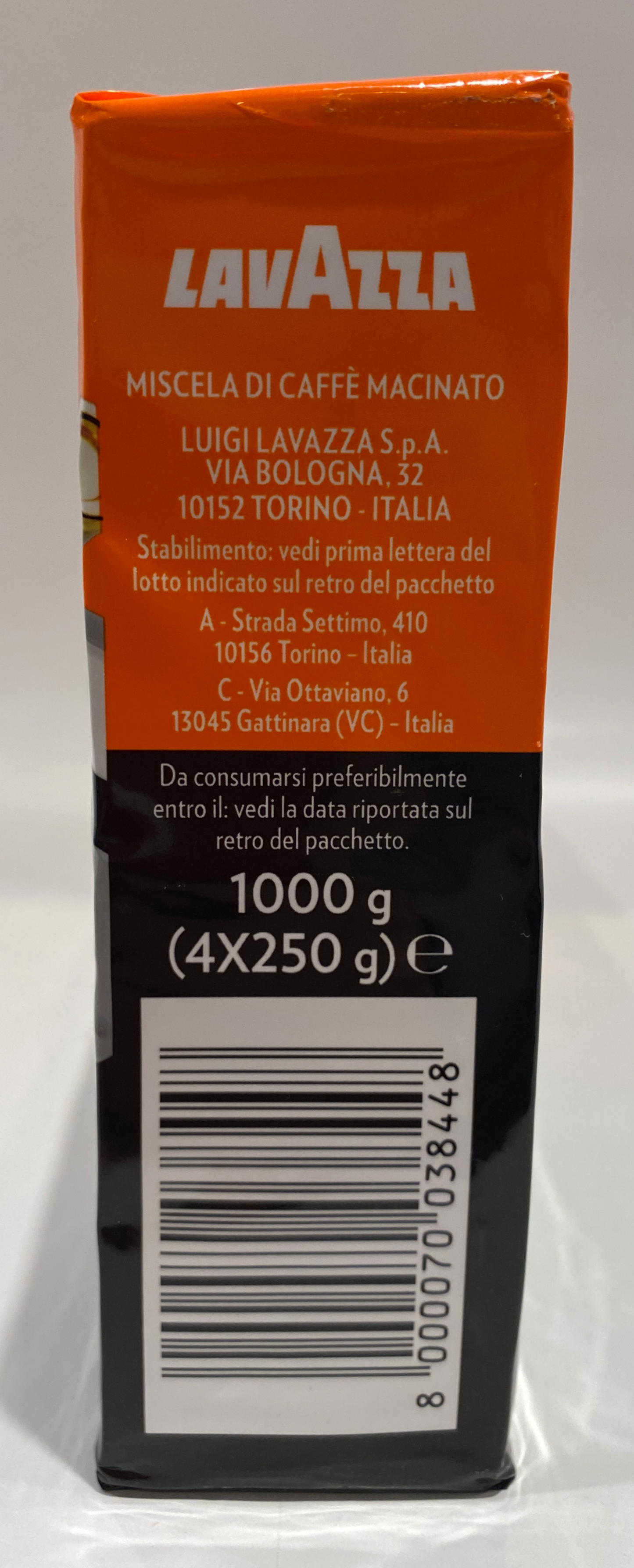 Lavazza - Crema e Gusto - Gusto Forte Blend - Four 8.8oz Bricks (Four Pack)
