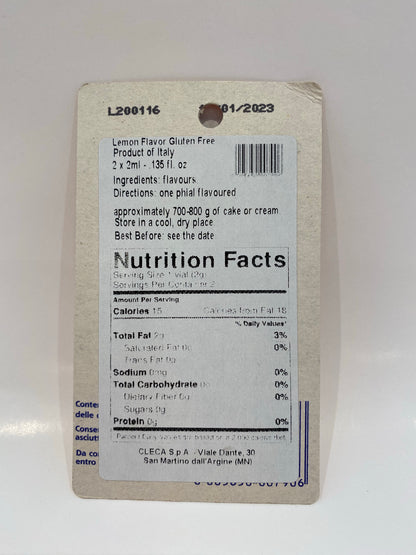 S. Martino - Aroma Limone Senza Glutine - (2 x 2 ml)