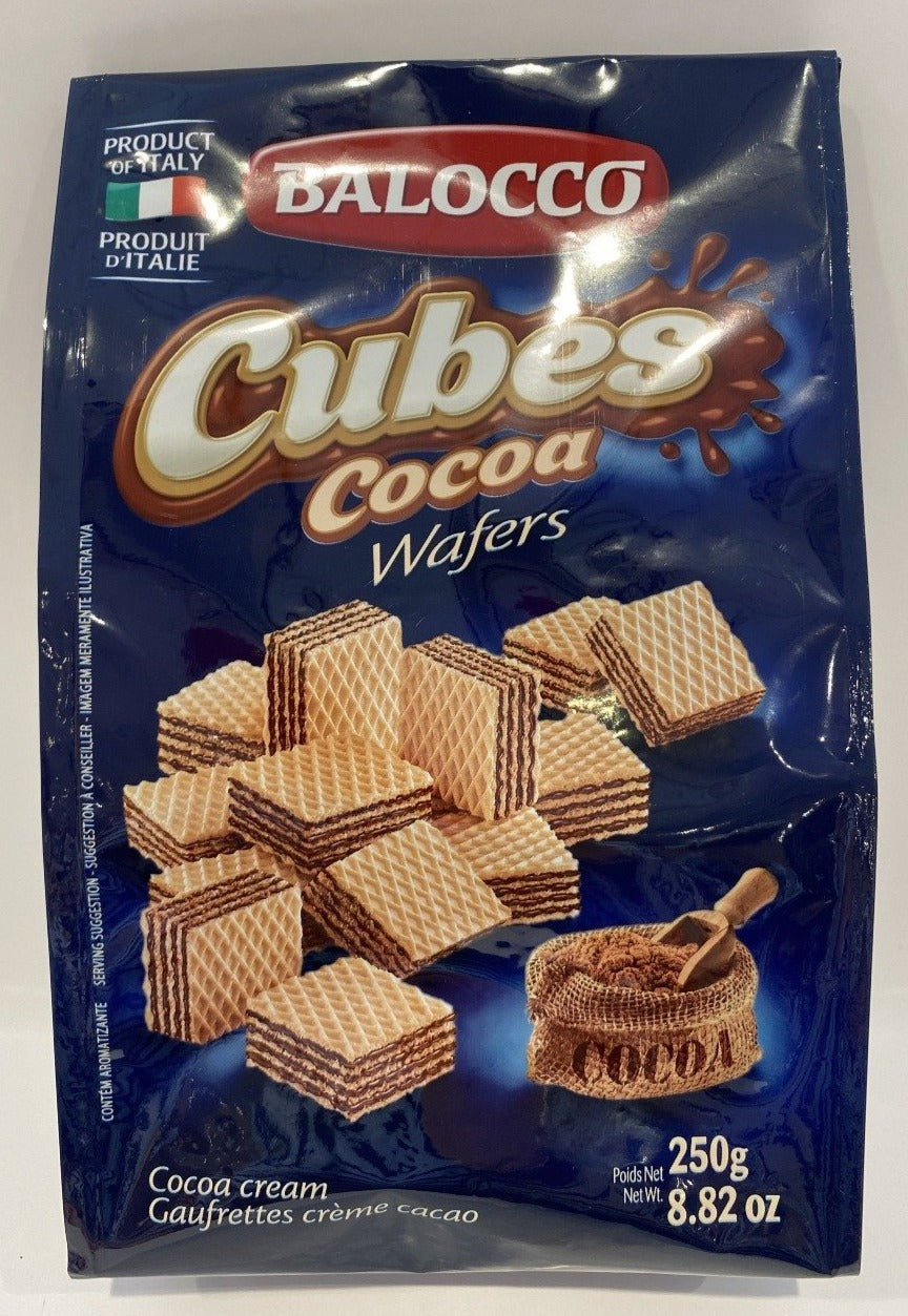 Balocco - Cubes Cocoa Wafers - 8.82 oz