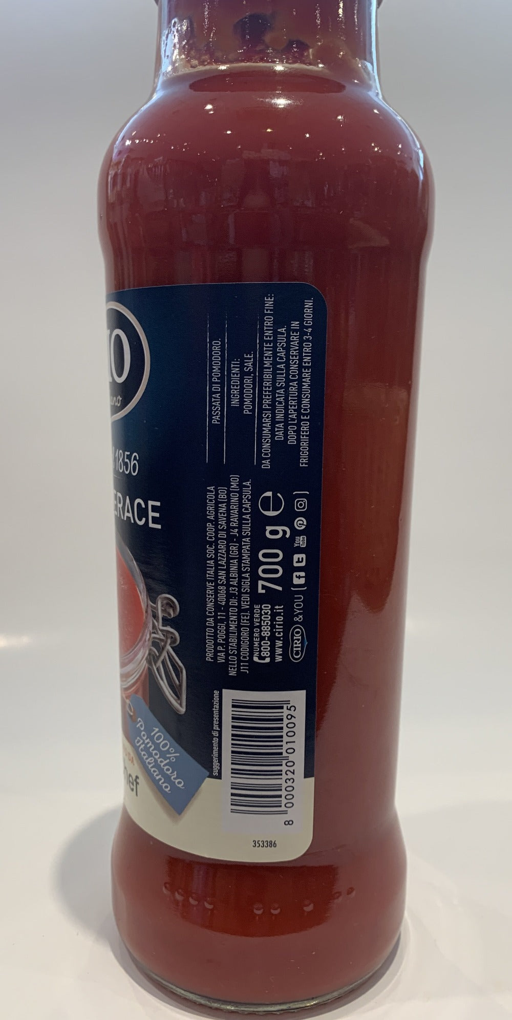 Cirio - Passata Verace - 700g (24.7 oz)