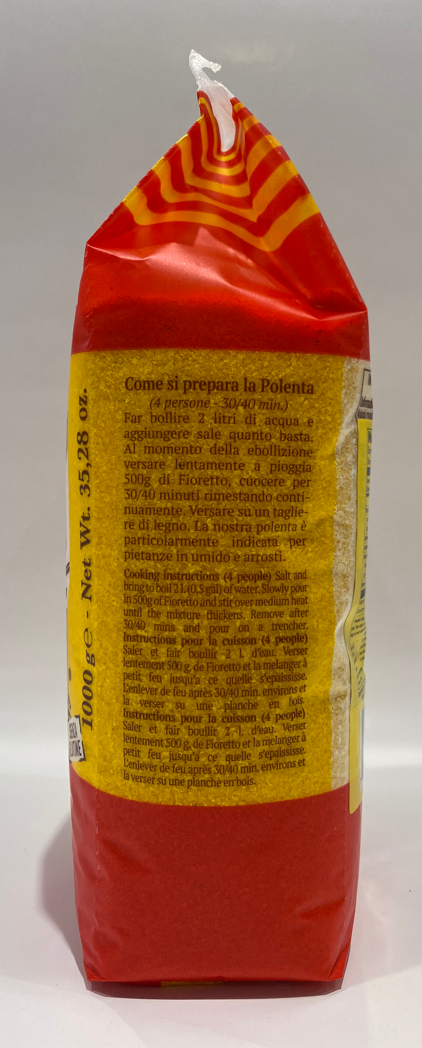 La Grande Ruota - Fioretto Per Polenta Corn Meal - 35.28 oz