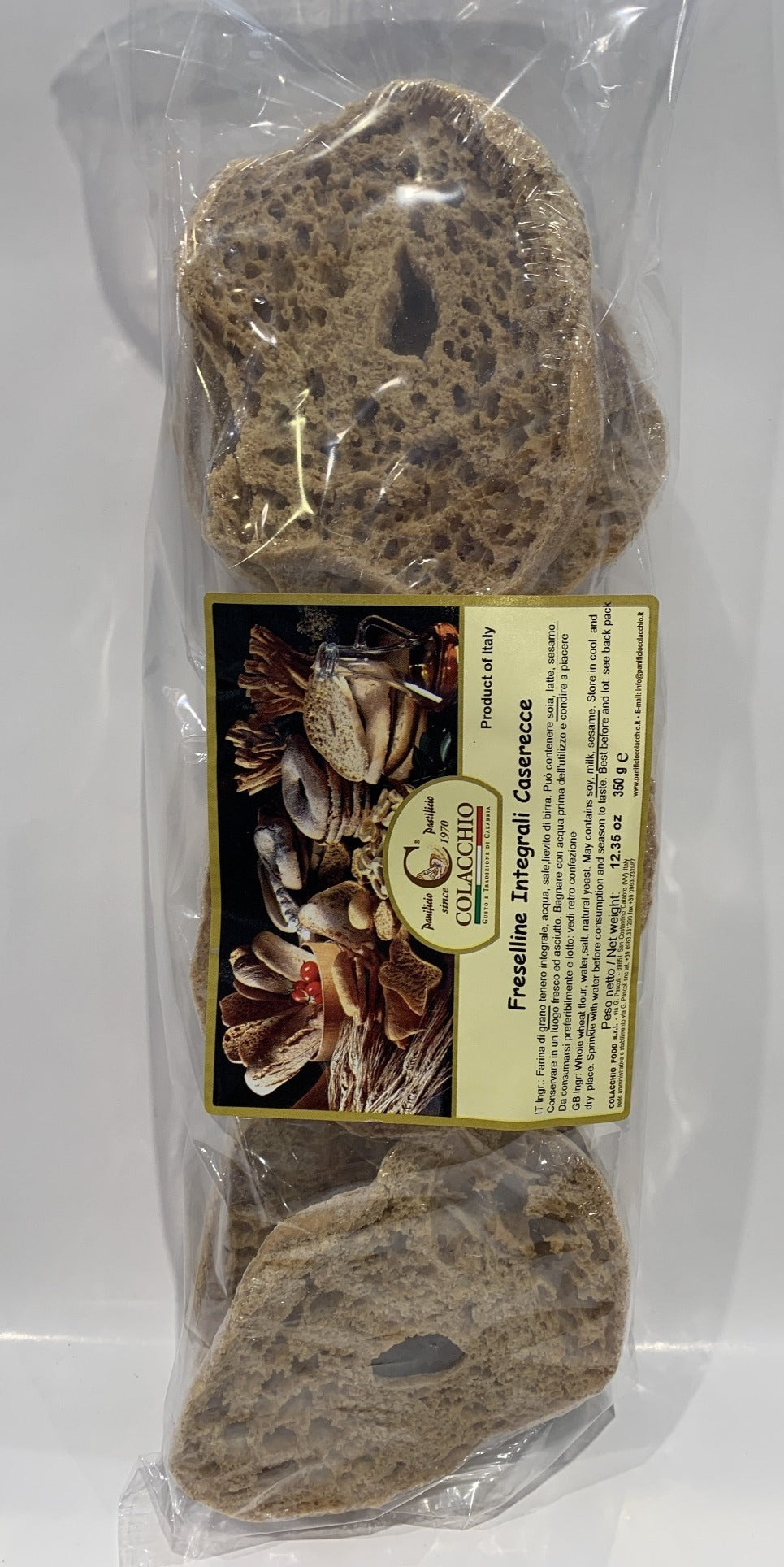 Colacchio - Freselline Integrali Casarecce - 350gr (12.35oz)