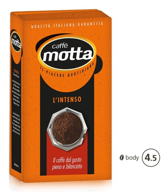 Motta - L'INTENSO - Ground Espresso - 250g (8.8oz Brick)