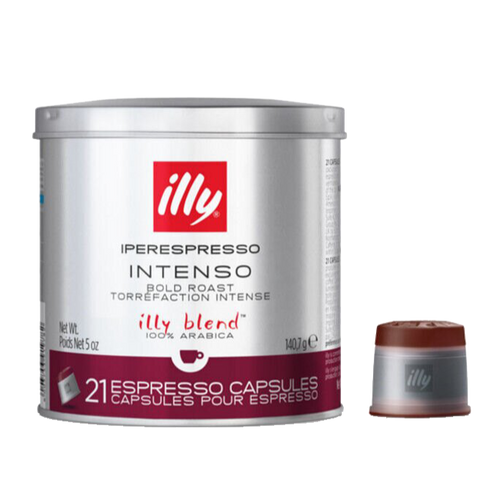 illy iperEspresso INTENSO Capsules - Dark Roast - 21 Capsules