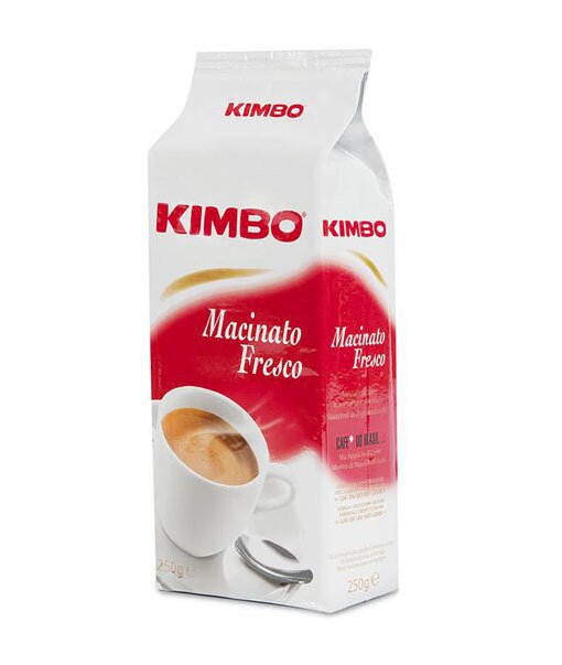 Kimbo Macinato Fresco Brick - Dark Roast 250g