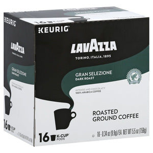 Lavazza - Keurig K-Cup - Gran Selezione - Dark Roast - 158g (5.5 oz)