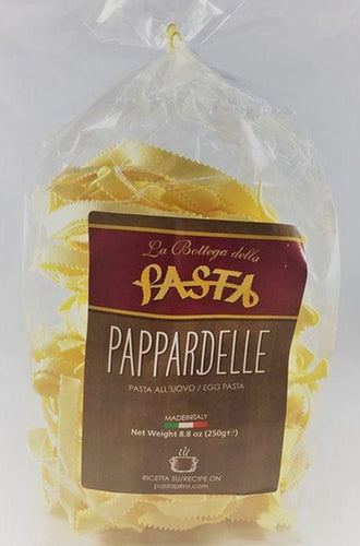 La Bottega Della Pasta - Pappardelle - Egg Pasta - 250g (8.8 oz)