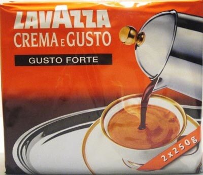 Lavazza - Crema e Gusto - Gusto Forte Blend - Two 8.8oz Bricks (Double Pack)
