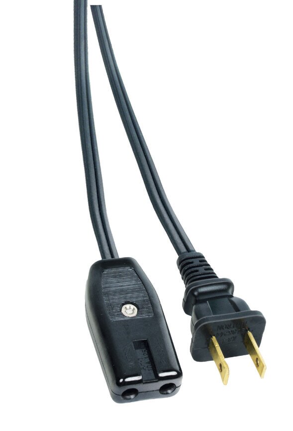 Percolator Power Cord, 2' 6 inch, for Farberware Presto Fits 2 Prong 36276, 04772