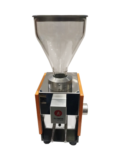 Moca Espresso Grinder by Olympia Express - 120 Volt (ORANGE)
