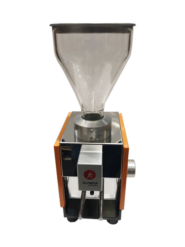 Moca Espresso Grinder by Olympia Express - 120 Volt (ORANGE)