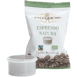 Miscela d'Oro Espresso Capsules (Natura) - 100 Capsules