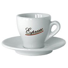 Nuova Point - Espresso Cups & Saucers - Set of 6
