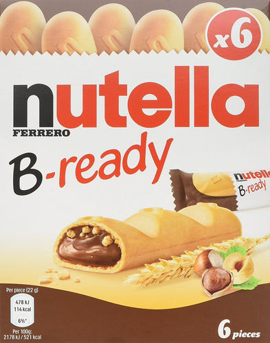 Nutella - B-Ready - 4.65 oz (6 Pcs)