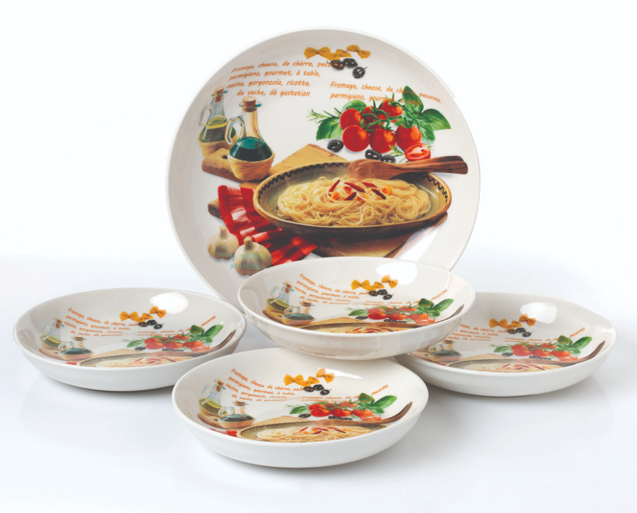 Lorren Home Trends - Mammia Mia - 5 PC Pasta Set