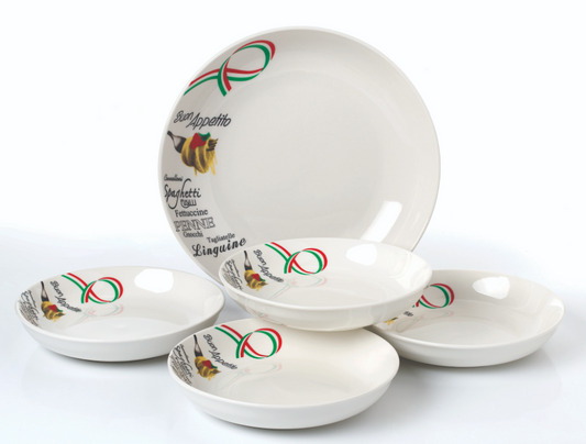 Lorren Home Trends - Buon Appetito - 5 PC Pasta Set