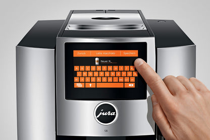 Jura S8 Automatic Coffee Machine (15212) Chrome
