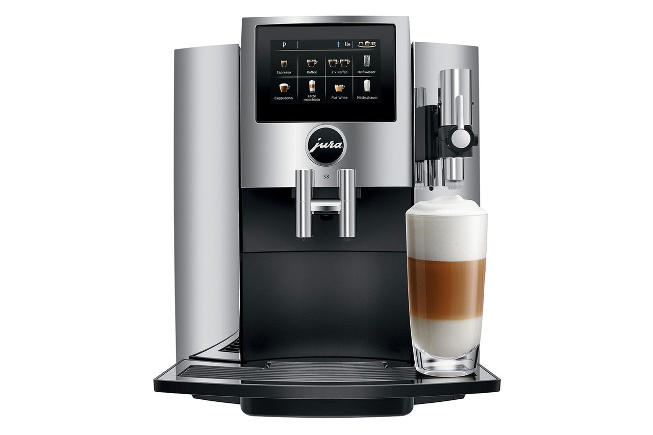 Jura S8 Automatic Coffee Machine (15212) Chrome