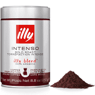 Illy Intenso Bold Roast 250gr Can (Drip Grind)