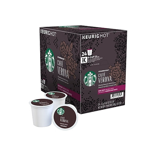Starbucks - Caffe' Verona - K-Cup Pods -24 Count