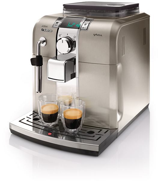 Saeco Syntia Stainless Steel Espresso Machine