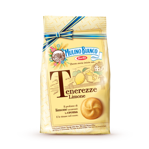 Mulino Bianco - Tenerezze con Crema al Gusto di Limone - 200g
