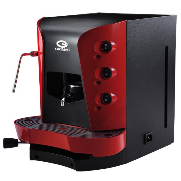 Grimac Terry Opale Espresso Pod Machine w/ Steam Wand (RED)