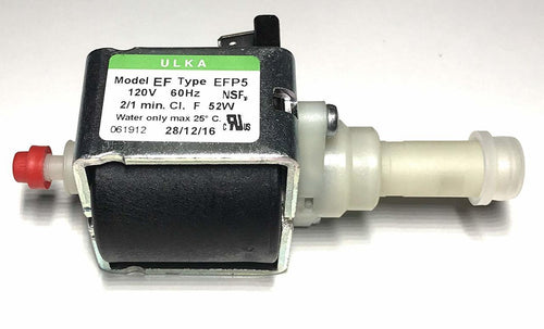 ULKA Pump Model EFP5 ~120v 60hz 2/1 minutes, 52W, for Breville Espresso - FREE 2ND DAY SHIPPING