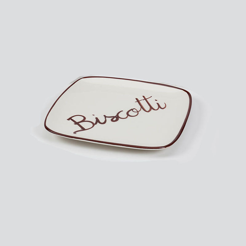 Biscotti Plate - (8.5”) – V415