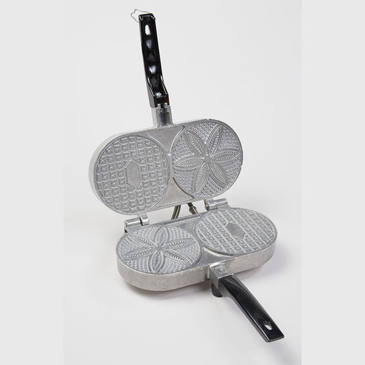 Electric Pizzelle Maker (Teflon) - Made in the USA